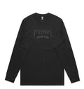 Primal Motor Club Long Sleeve Tee - Black - PRE-ORDER