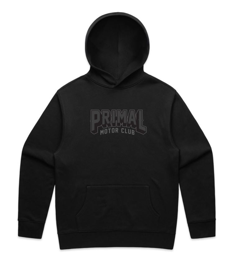 Primal Motor Club Hoodie - Black - PRE-ORDER
