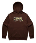 Primal Motor Club Hoodie - Brown - PRE-ORDER