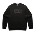 Primal Motor Club Crew Neck - Black - PRE-ORDER